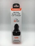 Hypergear High-power 4-PORT Usb 6.8A Car Phone Charger (black) Nib. Fixed Price $9.99.