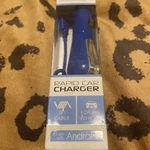 Wirelessgear Rapid Charger For All Vehicles Blue Use With Micro Usb Devices. Fixed Price $7.90.