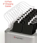 10-PACK Imprivata Mobile Access Management 9" Charging Cable For Apple 90 Degree. Fixed Price $59.99.
