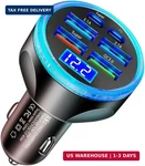 Full Pd 30W Multi Port Usb Car Charger Adapter 6 In 1 With Voltage Display,. Fixed Price $48.92.