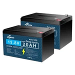 Pack 12V 20AH LIFEPO4 Lithium Battery, Deep Cycle, For Ups, Power Wheels. Fixed Price $89.99.