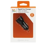 Tech And Go 2-PORT Car Charger, Pd. Fixed Price $12.99.