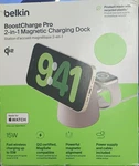 Belkin 2-IN-1 Magsafe Wireless Charger 15W, Fast Charging Station For Iphone. Fixed Price $54.99.