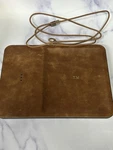 Courant Catch 3 Brown Italian Leather Wireless Charging Station Valet Tray Cord. Fixed Price $32.88.