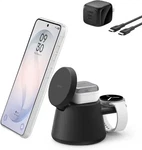 Belkin 3-IN-1 Ultracharge Modular Charging Dock W/ QI2 25W For Smartphones,watch. Fixed Price $49.95.
