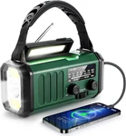 10000MAH Hand Crank Emergency Radio, Noaa Weather With Am/fm Solar. Fixed Price $55.78.