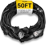 Extension Cord With Multiple Outlets 50 Ft Heavy Duty 16 Gauge Power Sjtw Cabl. Fixed Price $105.78.