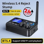 Lcd Bluetooth 5.3 Transmitter Receiver Wireless Audio Hifi Music Adapter Aux Rca. Fixed Price $22.99.