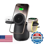 Swanscout Charging Station For Magsafe Charger, 3 1 Wireless Ipho. Fixed Price $61.44.