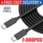 Usb-c To Type-c Fast Charging Data Sync Charger Cable Cord 3/6/10FT Lot. Fixed Price $184.05.