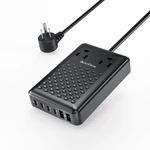 Charging Station 140W Usb Charger Block, Upgraded Gan Iii Black Pd 65W. Fixed Price $28.88.