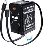 W&o 45W Gan Charger Fast Charging Retractable Phone Wall Plug With Light. Fixed Price $14.99.