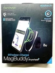 Naztech Magbuddy Anywhere + - Qi Wireless Car Charger Magnetic Fast Mount. Fixed Price $31.44.