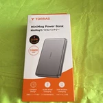 Torras Minimag Power Bank 10000MAH Glacier Gray, Wired Wireless, Iphone 14/13/12. Fixed Price $25.00.