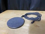 Philips Fabric Decor Wireless Fast Charging Pad W/10FT Mirco Usb DLP9035BC/27. Fixed Price $10.00.