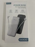 Metecsmart Portable Charger, Power Bank, Built In Cable And Ac Wall Plug, 10000M. Fixed Price $34.99.