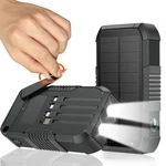 Solar Power Bank 66800MAH Built In Hand Crank 4 Cables 22.5W Fast Charge,.... Fixed Price $79.86.