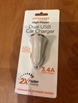 Hypergear 3.4A High-power Dual Usb Car Charger Smart Chip Tech New. Fixed Price $15.00.