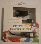 Bytech Micro Usb Car Charger - Black/bling. Fixed Price $8.60.