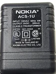 Genuine Nokia ACS-1U Class Transformer Adapter Charger Output Dc 5V 260MA. Fixed Price $8.50.
