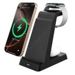 2026 3 1 Charging Station Fast For Iphone,wireless Charger Black. Fixed Price $22.04.