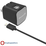 Pe Instasense(tm) 2.4-AMP Dual-port Wall Charger With 5FT Usb Cable & Lightnin. Fixed Price $36.99.