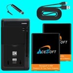 Long Lifespan 2X 2550MAH Battery Wall Charger Cable Fit Coolpad Legacy Sr CP3648. Fixed Price $50.83.
