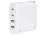 Monoprice Usb-c Charger 100 Watts 4-PORT Pd Gan Technology Foldable Wall. Fixed Price $39.99.