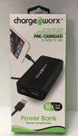 Chargeworx Powerbank 4000MAH Black CX6542BK. Fixed Price $22.99.