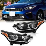 Todo Headlights Assembly Compatible With 2019 2020 2021 Kia Forte Driver. Fixed Price $353.32.