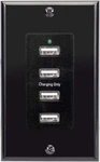 Wcusbb 12V Wall Mount Charging 4 Ports 1216V Dc Input Included With Pla. Fixed Price $40.80.