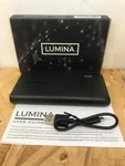 Lumina 10000MAH Ultra Compact Portable Charger 2-PORT Battery Power Black LA1100. Fixed Price $39.00.