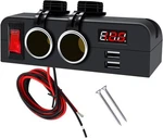 Multi-function 12 V Cigarette Lighter Socket Splitter Dual Female Type B. Fixed Price $43.52.