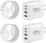 Vilive 40W Usb Charger Block 4-PORT Fast Charging Pd Qc Wall Adapter New. Fixed Price $21.99.