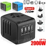 Universal Travel Adapter Converter International Wall Charger Ac Power Plug Usb. Fixed Price $13.99.