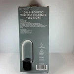 Bytech 10W Magnetic Wireless Charger And Touch Led Light. New Open Box. Fixed Price $29.89.
