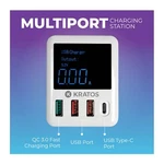 Kratos 40W QC3 PD3.0 4-PORT Multiport Usb Wall Charger Charging Station 100-240V. Fixed Price $27.49.