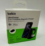 Belkin Ultracharge 3-IN-1 Foldable Magnetic Charger. Fixed Price $99.85.