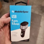 2/$15.99 Mobilespec (MBS01501) 12V Dc Quad 4A Usb Charger Black. Fixed Price $14.00.