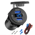 Hapytrip 12 Volt Usb Outlet Dual Quick Charge Port And PD3.0 Pack Of One. Fixed Price $24.99.