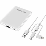 Otterbox Mobile Charging Kit 5000 Mah With 3-IN-1 Cable White 78-80836. Fixed Price $23.40.