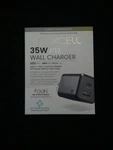Quikcell (35W) Pd Wall Charger Dual Port (usb-c/usb-a) Adapter (gan Charging). Fixed Price $14.99.