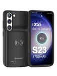For Samsung Galaxy S23 Battery Charger Case Wireless Charging Power Bank Cover. Fixed Price $30.00.