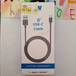 Just Wireless 6FT Flat Charging Cable Micro To Usb-a For Android -sealed Box. Fixed Price $6.93.