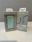 4000MAH Power Bank And Fast Charging Cable Heyday Spring Teal Green. Fixed Price $14.99.