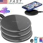 Wireless Fast Charger Charging Pad Dock For Samsung Iphone Android. Fixed Price $9.72.