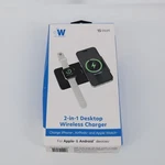 Just Wireless 2-IN-1 Charger Black. Fixed Price $9.95.