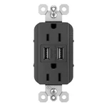 Legrand Radiant TM826USBBKCCV4 15 Decorator Duplex Tamper Resistant Outle.... Fixed Price $47.25.