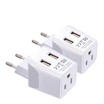 Ceptics Usa Input European, Egypt Travel Adapter Plug. Fixed Price $17.99.