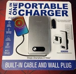 Tech Squared 10K Mah Power Bank. Fixed Price $44.99.